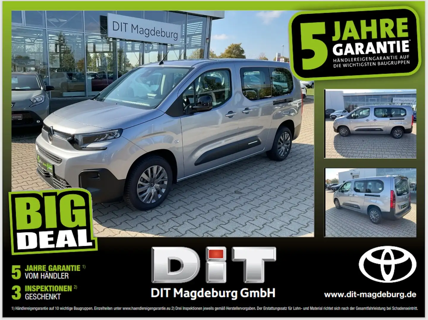 Citroen Berlingo 1.5 BlueHDi 130 FAP Plus XL LED+SHZ+PDC Grey - 1