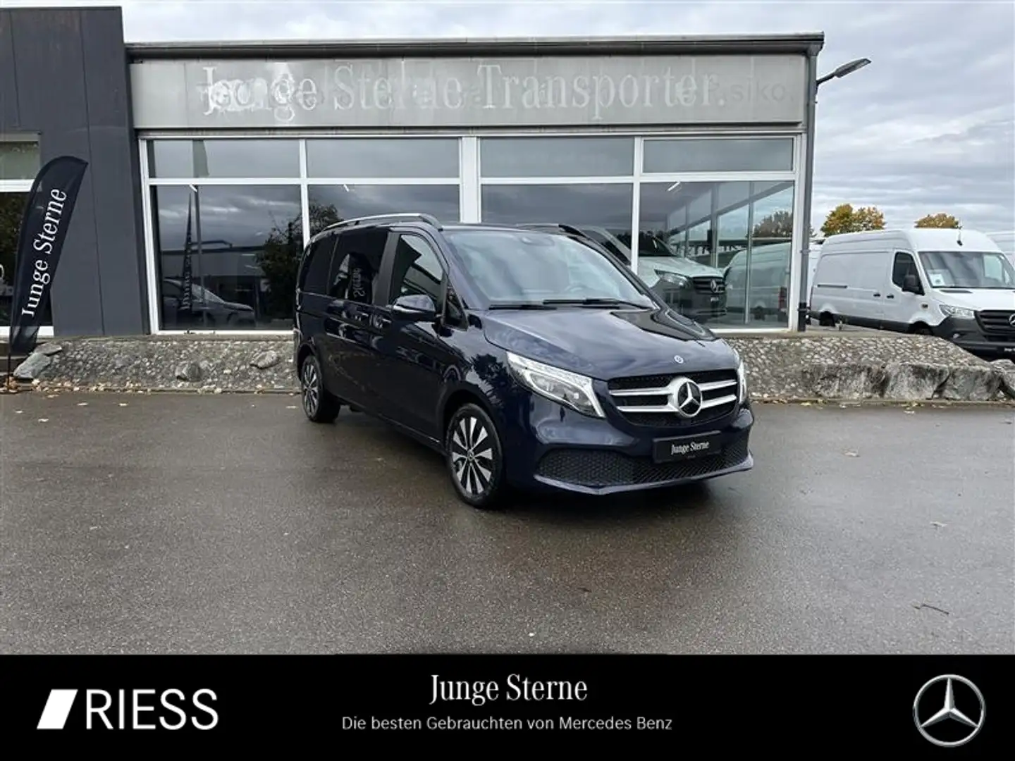 Mercedes-Benz V 250 d EDITION/KOMPAKT/MBUX/NAVI/KAMERA/LED(ILS)/AHK/EL Blau - 1