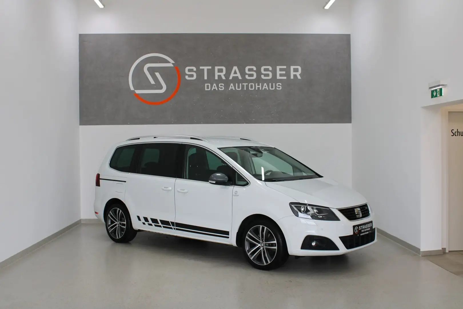SEAT Alhambra FR TDI DSG 4Drive Weiß - 1