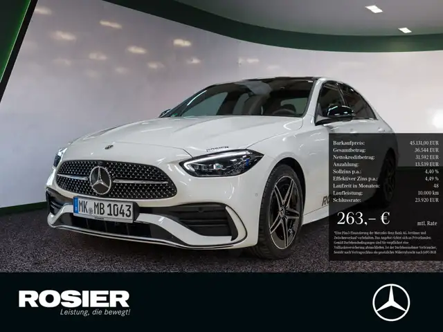 Mercedes-Benz C 180 AMG Line Advanced Plus Distr. LED Pano