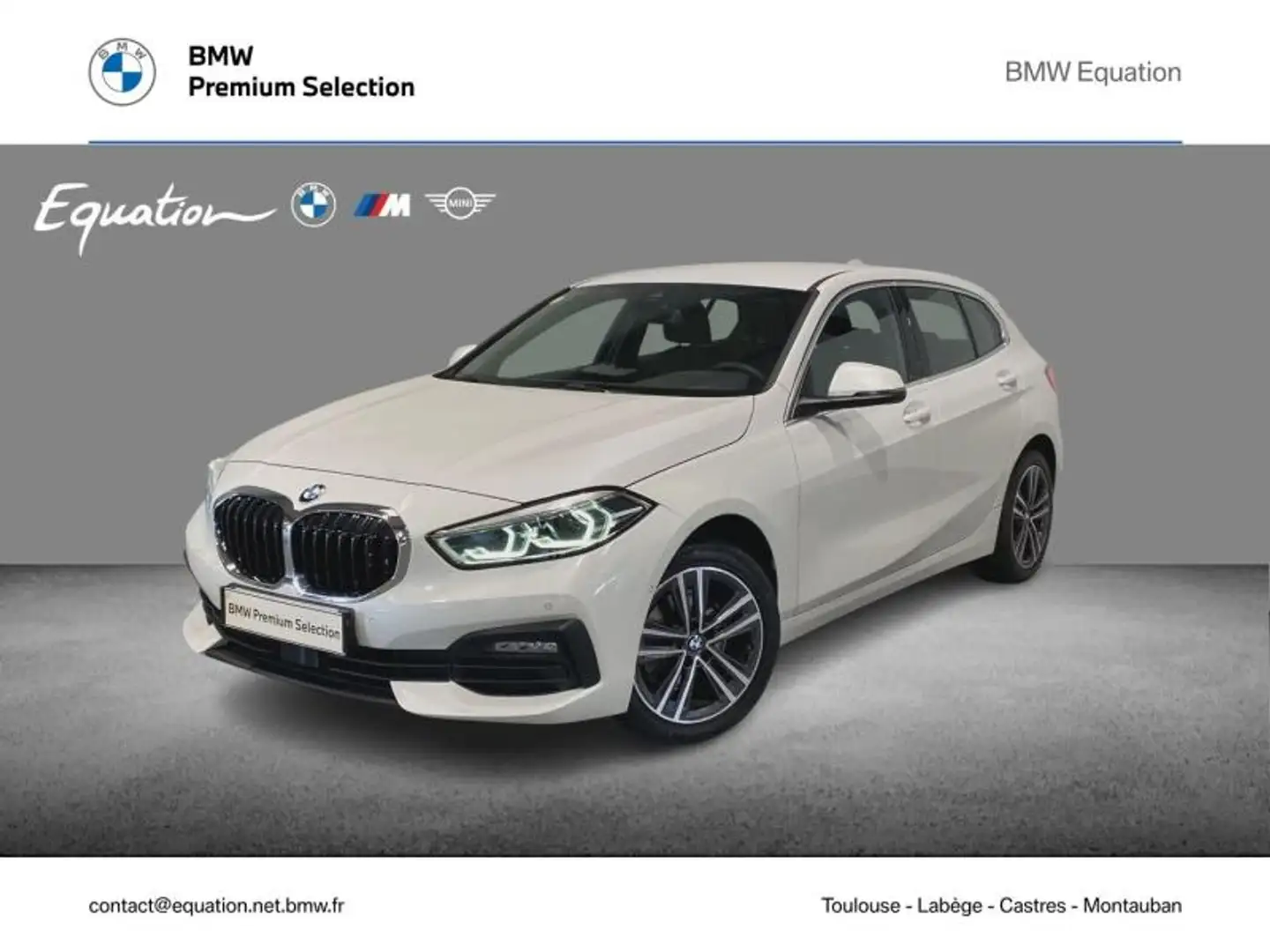 BMW 116 116dA 116ch Business Design DKG7 Bianco - 1