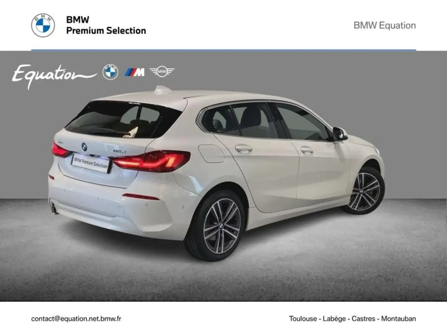 BMW 116 116dA 116ch Business Design DKG7 Bianco - 2