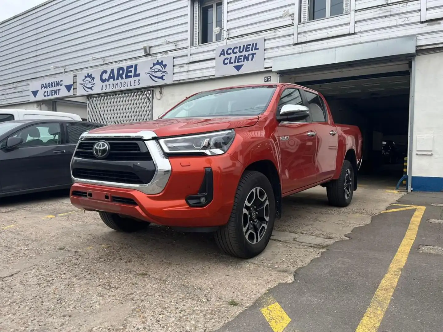 Toyota Hilux IV 4WD 2.8 D-4D 205 DOUBLE CABINE BVM Orange - 2