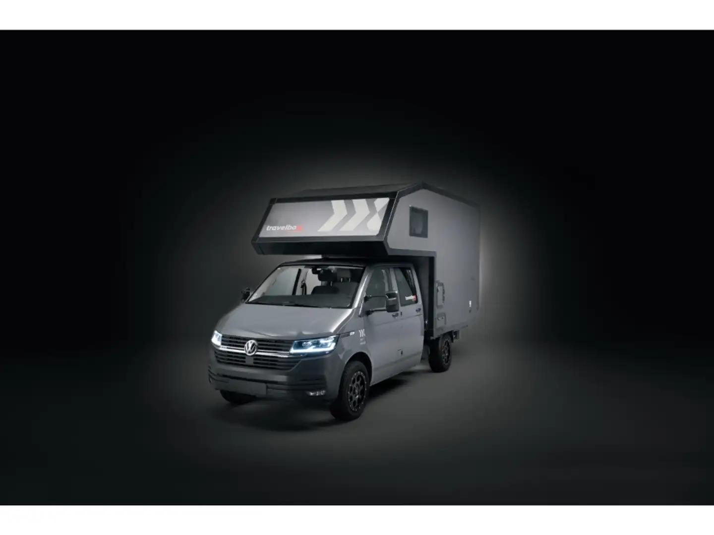Volkswagen T6.1 Transporter DOKA 4MOT 2.0TDI DSG VANEXXT Travelboxx Grau - 2