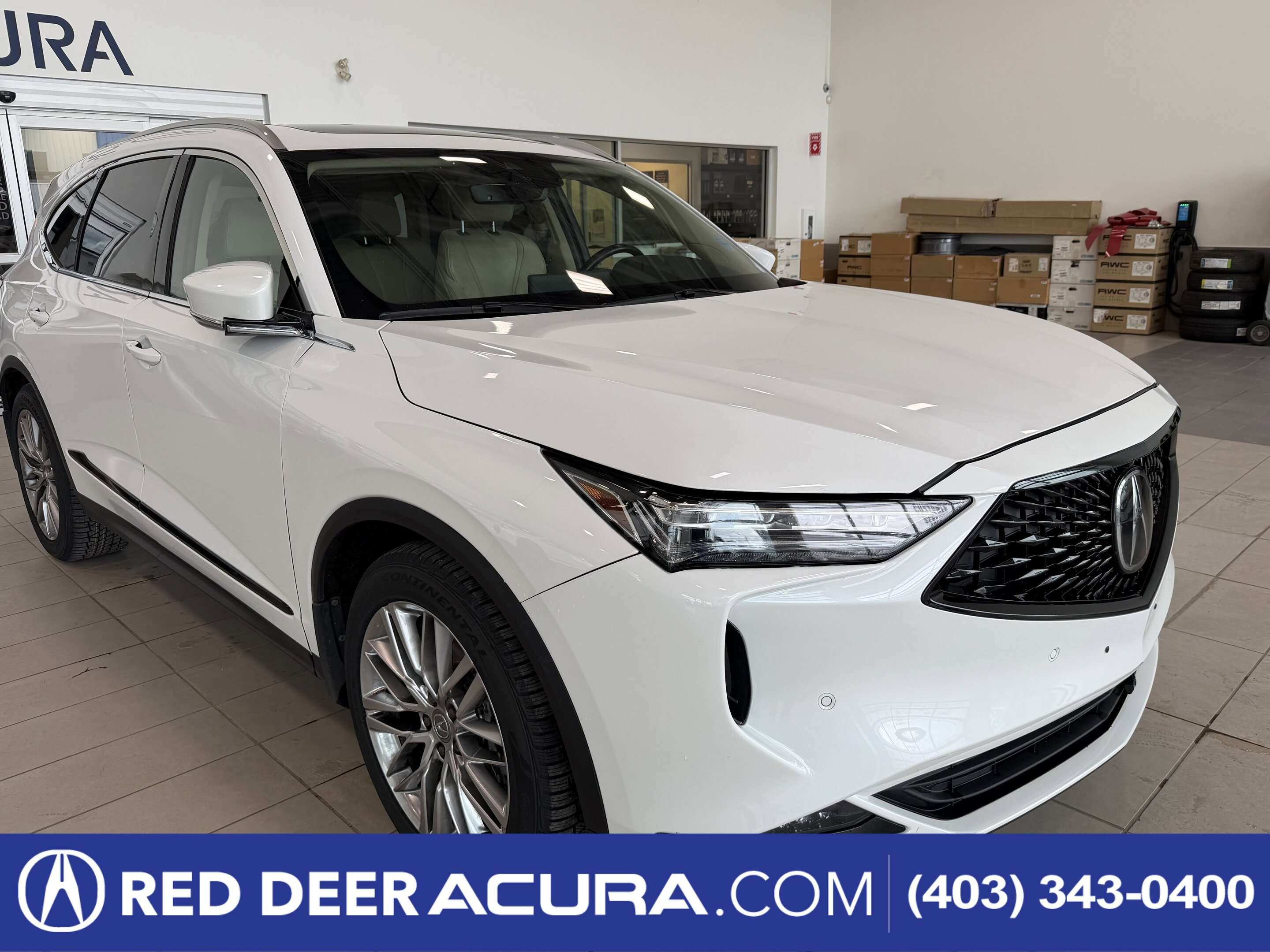 2023 Acura MDX PLATINUM ELITE | TAN LEATHER SEATS | ONE OWNER