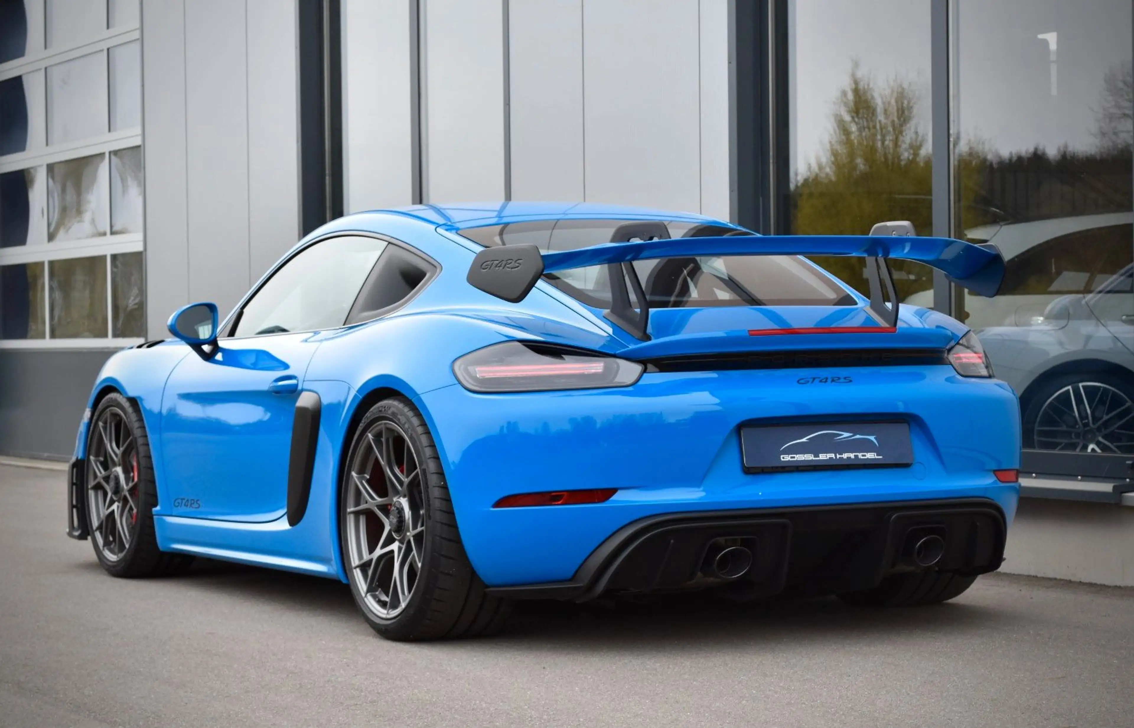 Porsche Cayman GT4 RS CLUBSPORT SHARKBLUE 1.HAND — photo 3
