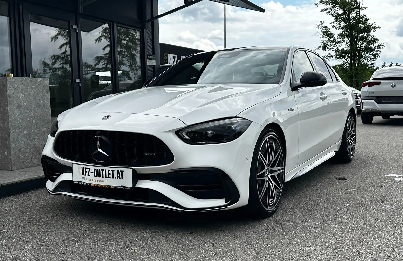 Mercedes-Benz C 43 AMG 4Matic+ *Ö-1.Besitz*Garantie03/2027*MwSt.* White - 1