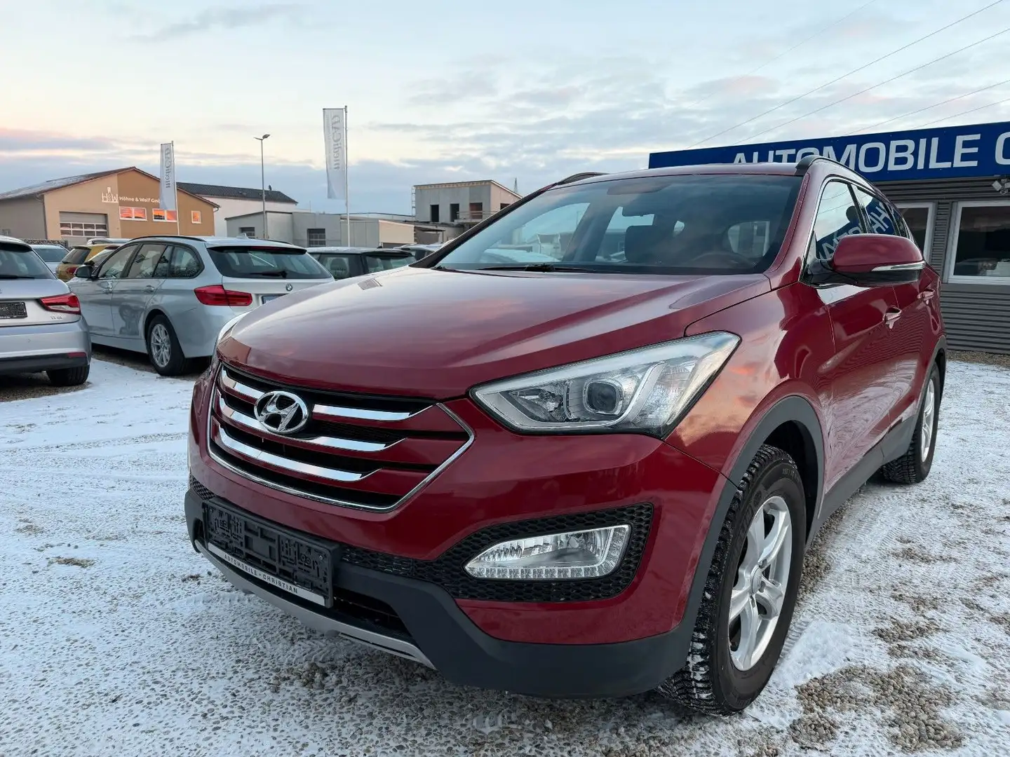 Hyundai SANTA FE LPG-GAS 2WD Klima Navi Rückfahrkamera Rot - 2