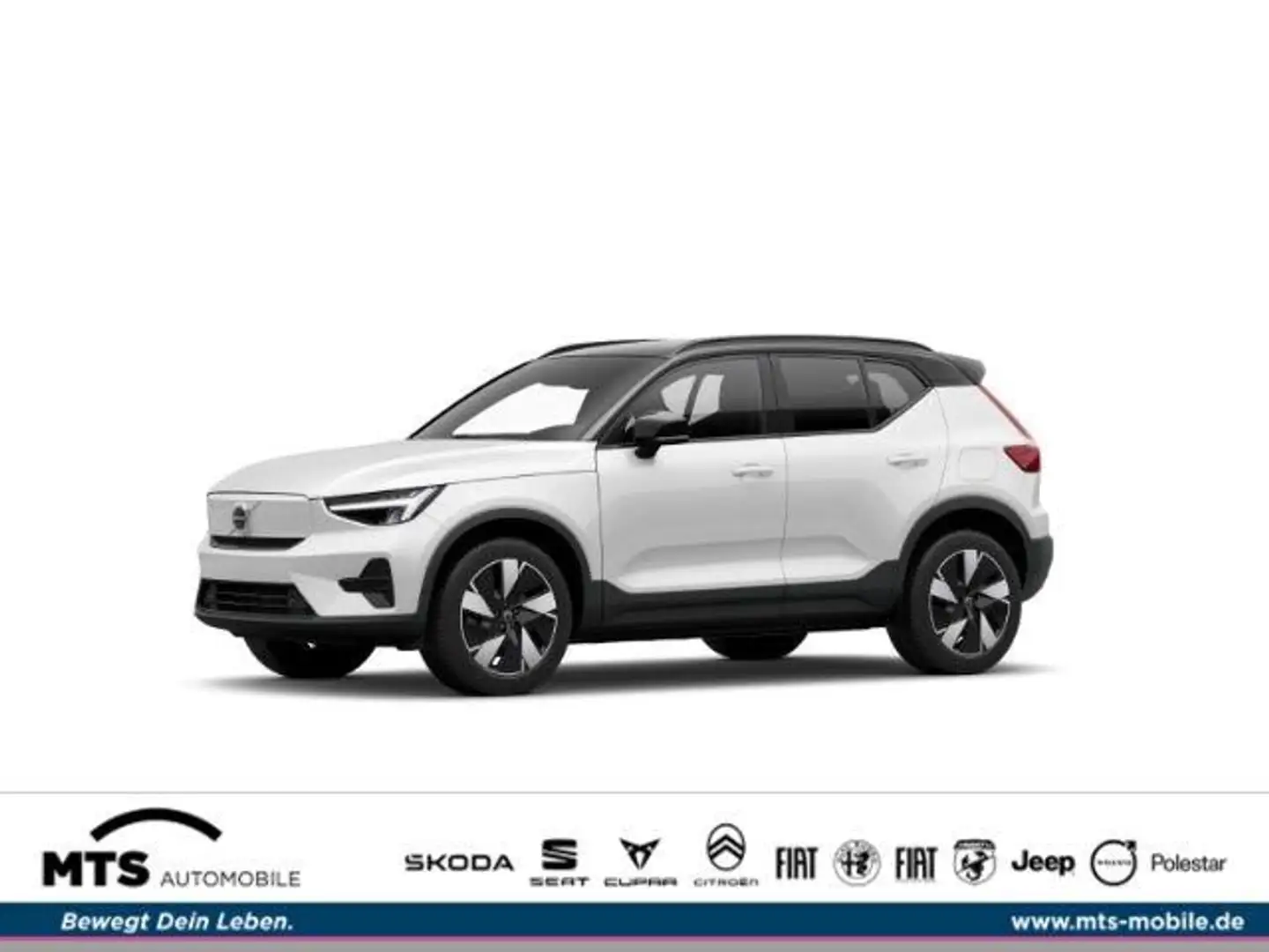 Volvo XC40 Recharge Pure Electric Plus LED AHK RFK Weiß - 1