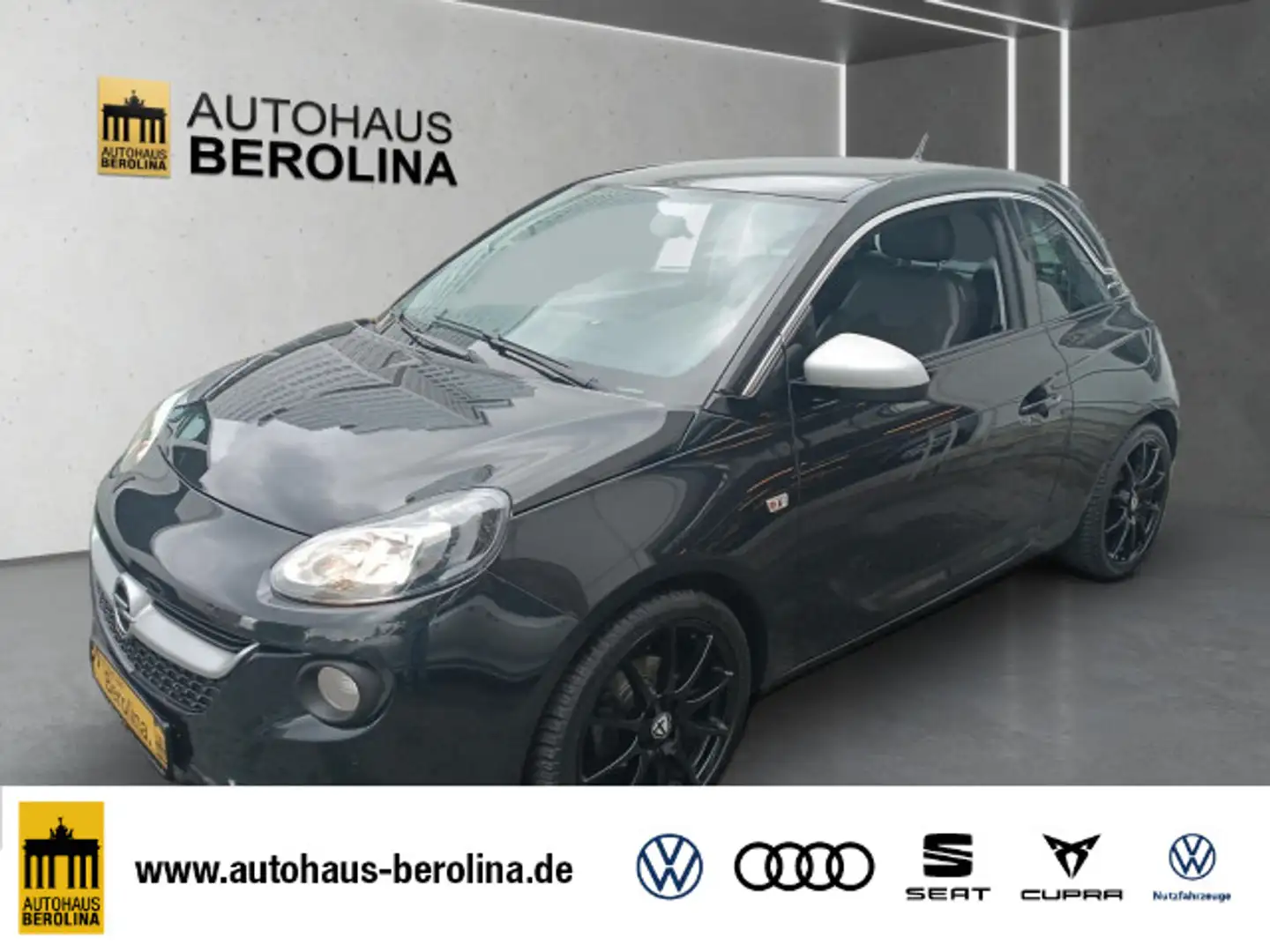 Opel Adam 1.4 Black Link *GRA*SHZ*PDC*KLIMA* Schwarz - 1