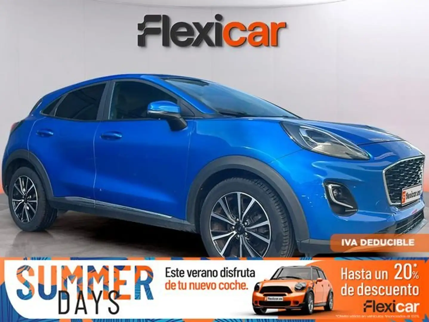 Ford Puma 1.5 Ecoblue 120cv Titanium Azul - 1