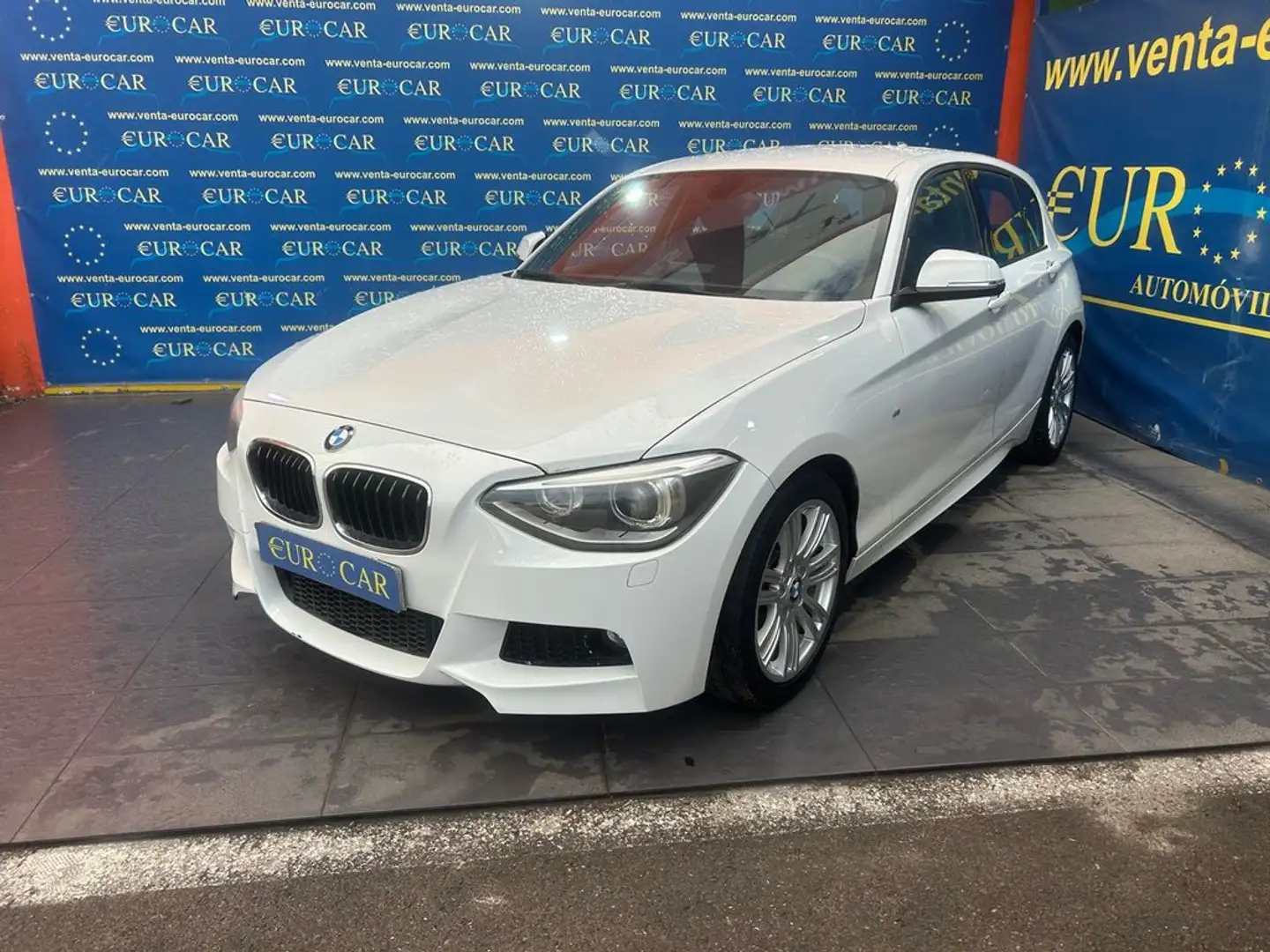 BMW 116 118 D Blanc - 1