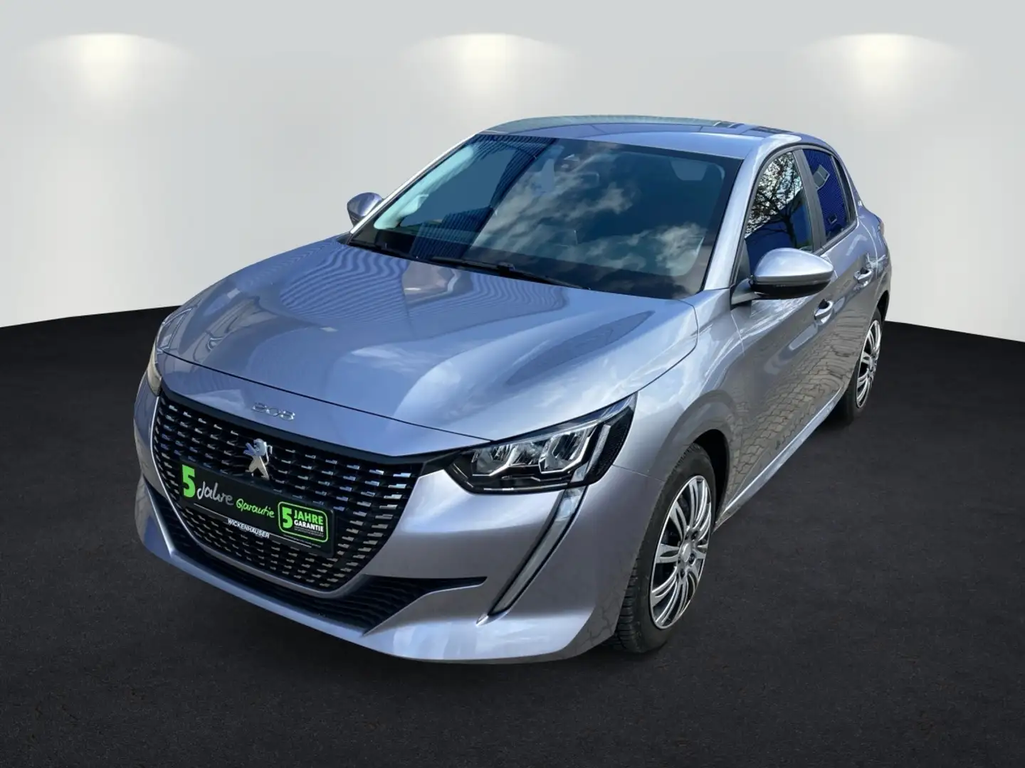 Peugeot 208 PureTech 100 Active Pack LED Navi SHZ SpurH Grau - 2