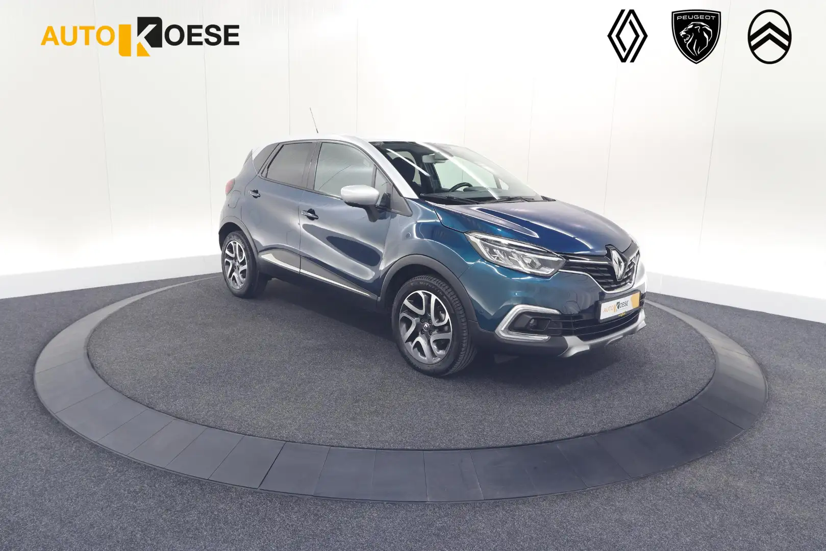 Renault Captur TCe 120 Intens | Trekhaak | Camera | Dodehoekdetec Blauw - 1