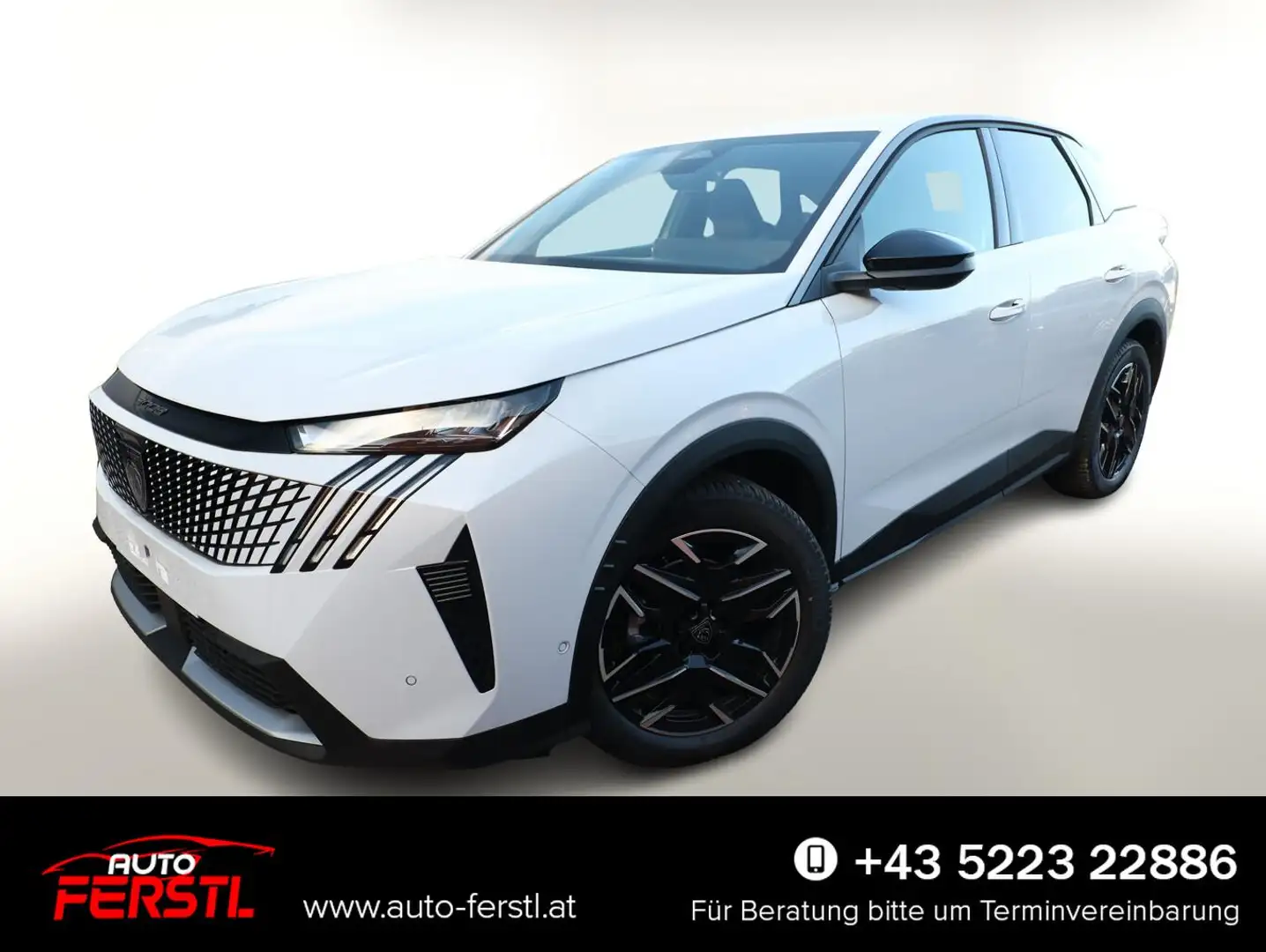 Peugeot 3008 Allure Hybrid ACC 21"-HD SHZ AWR 360° Nav 100 k... Weiß - 1