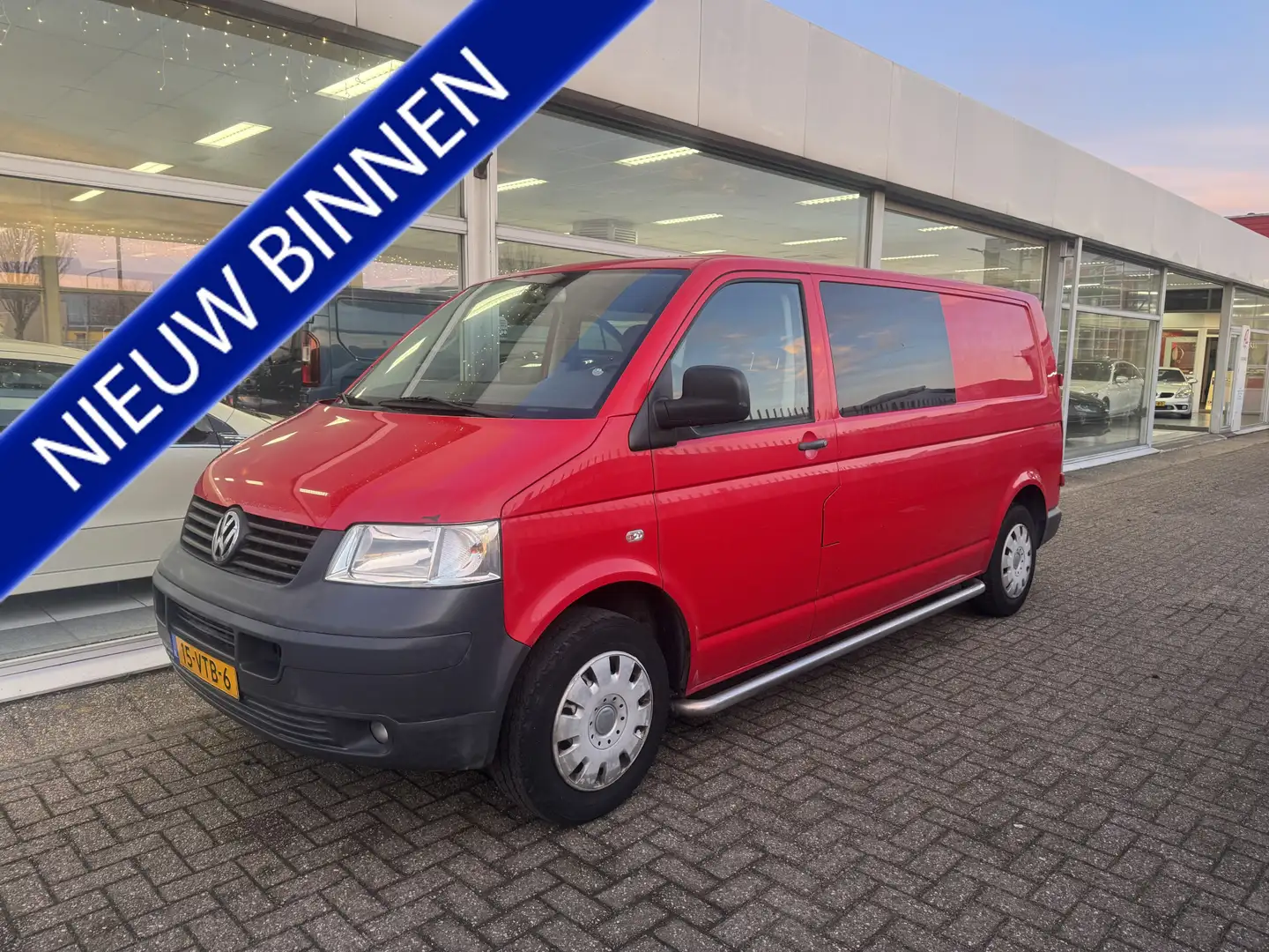 Volkswagen T5 Transporter 2.5 TDI 340 Dubbele cabine | | 1e eigenaar | Airco Rosso - 1