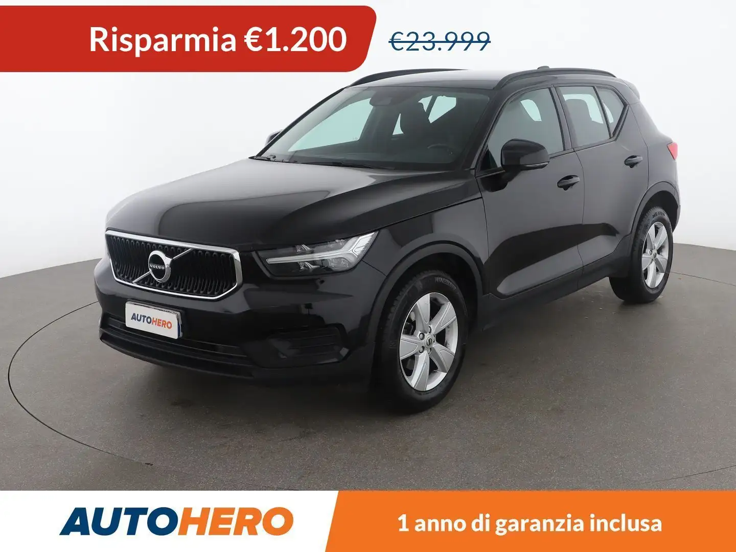 Volvo XC40 1.5 T2 Momentum Core Geartronic Nero - 1