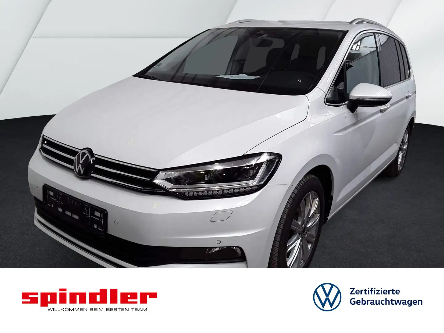 Volkswagen Touran Highline 2.0 TDI DSG / 7-Sitze, AHK, LED Weiß - 1