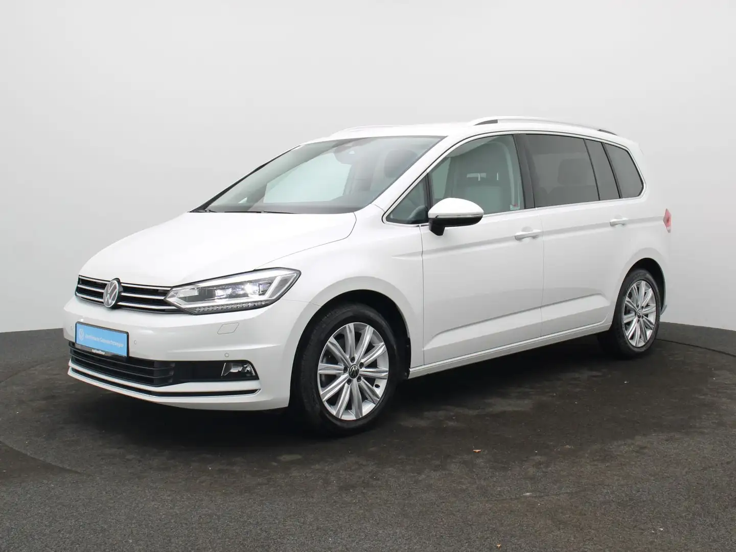 Volkswagen Touran Highline 2.0 TDI DSG / 7-Sitze, AHK, LED Blanco - 2