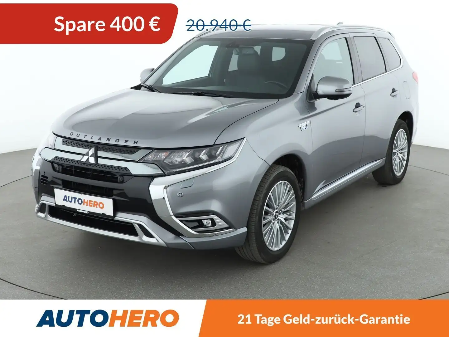 Mitsubishi Outlander PHEV Intro Edition 4WD Aut.*XENON*TEMPO*CAM*PDC* Grau - 1