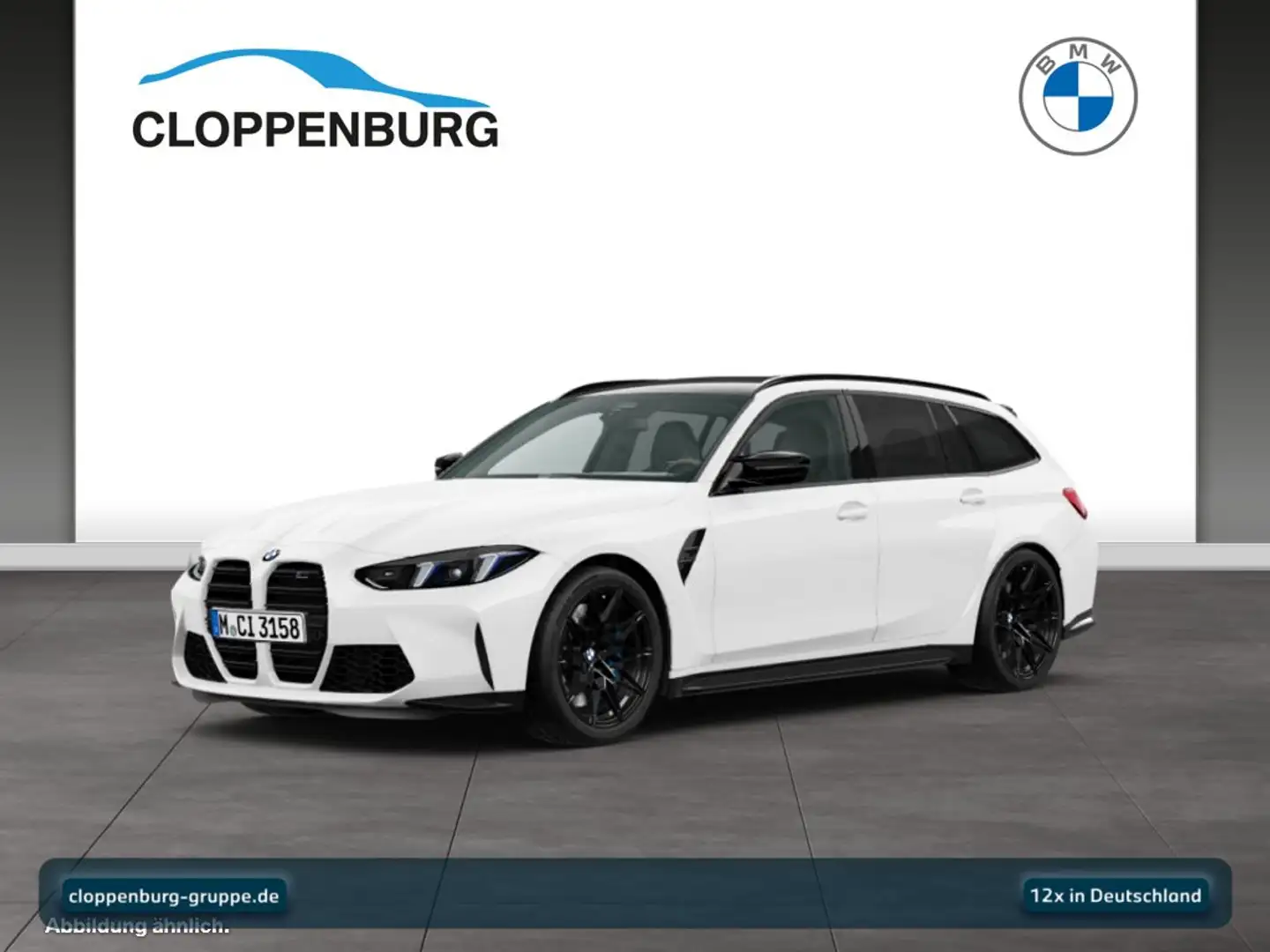 BMW M3 Competition M xDrive Touring BT UPE: 109.749€ Weiß - 1