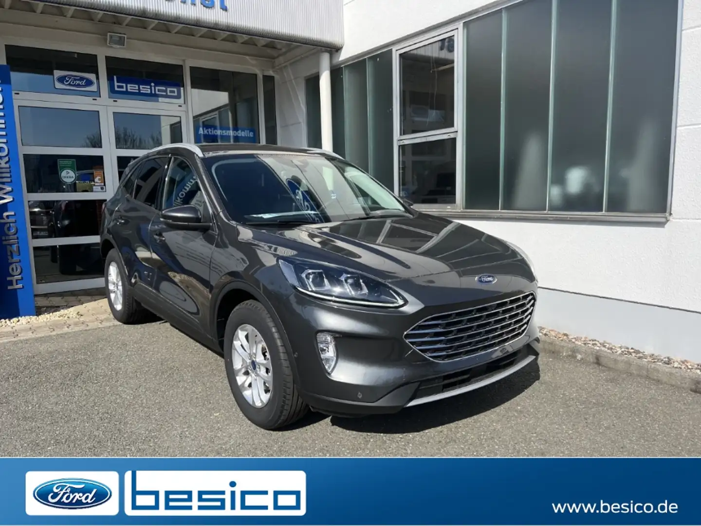 Ford Kuga Titanium X+NAV+B&O+ACC+PDC+BLIS+KeyFree+LED Grau - 1