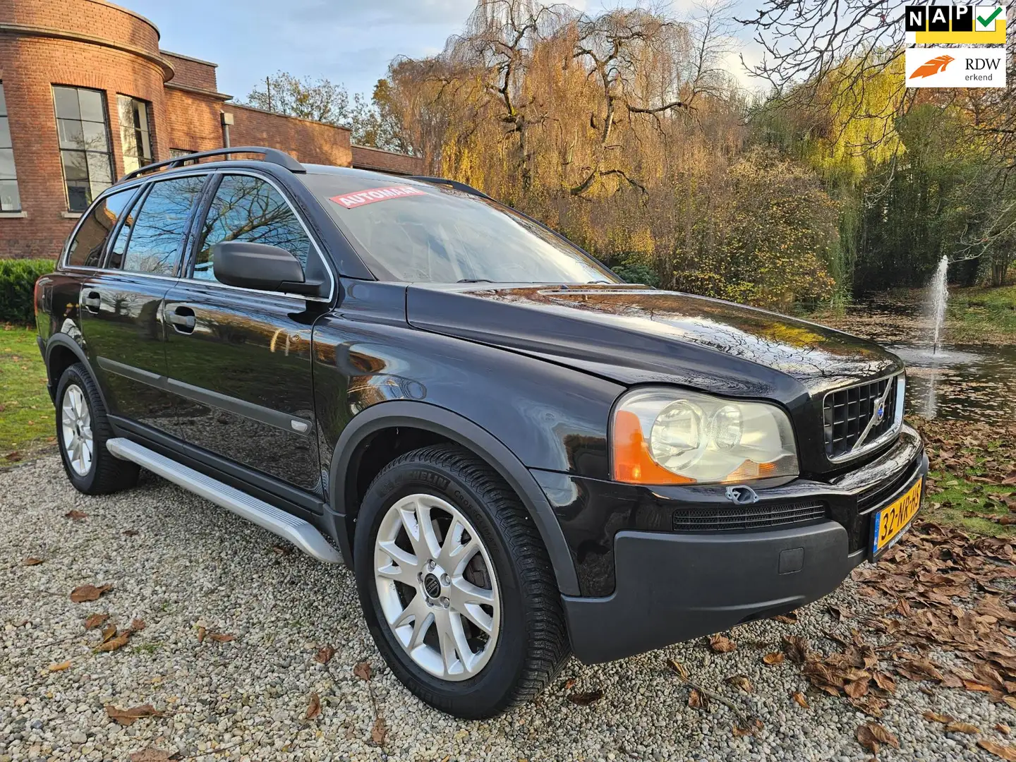 Volvo XC90 2.9 T6 Exclusive 7-PERSOONS leer/XENON/navi Schwarz - 1