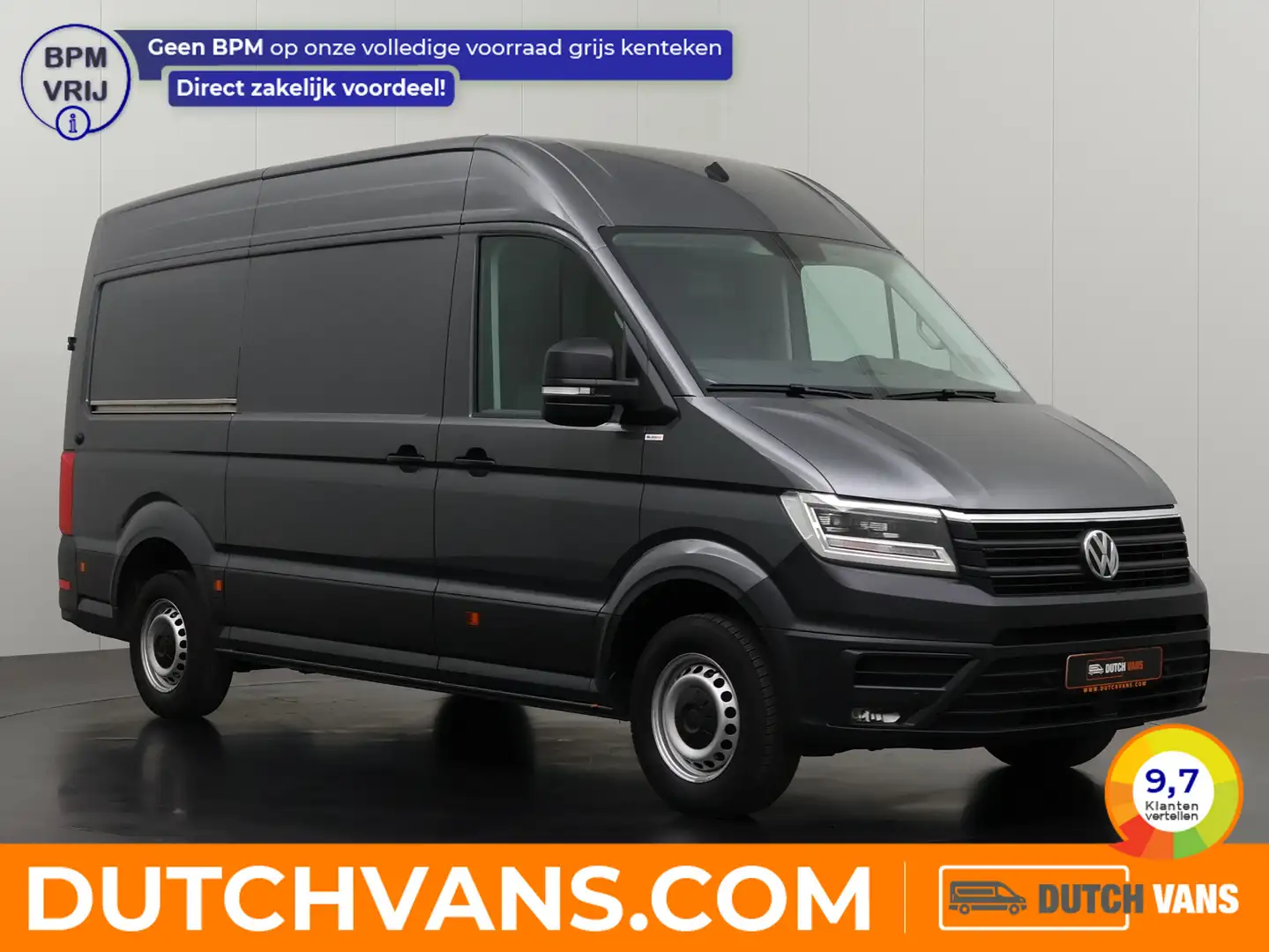 Volkswagen Crafter 2.0TDi 177PK DSG Automaat L3H3 | Led | Multimedia Grijs - 1