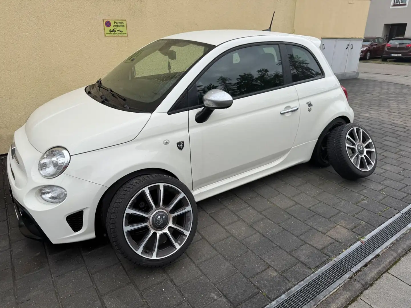 Abarth 595 Turismo / SPORTAUSPUFF Blanco - 1