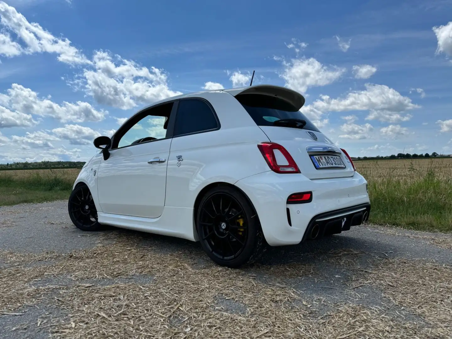 Abarth 595 Turismo / SPORTAUSPUFF Blanco - 2