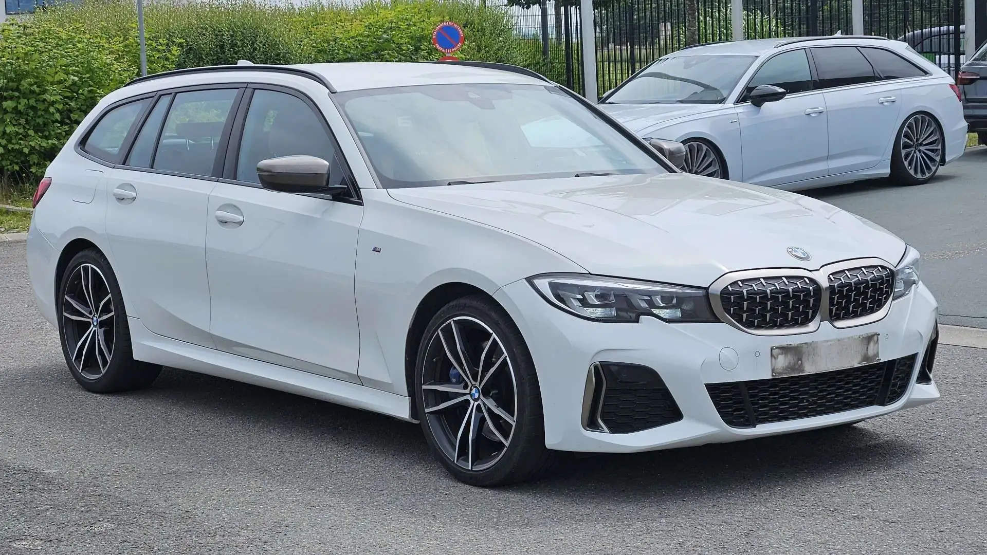 BMW 340 Touring M340iXAS OPF MPACK Blanc - 1