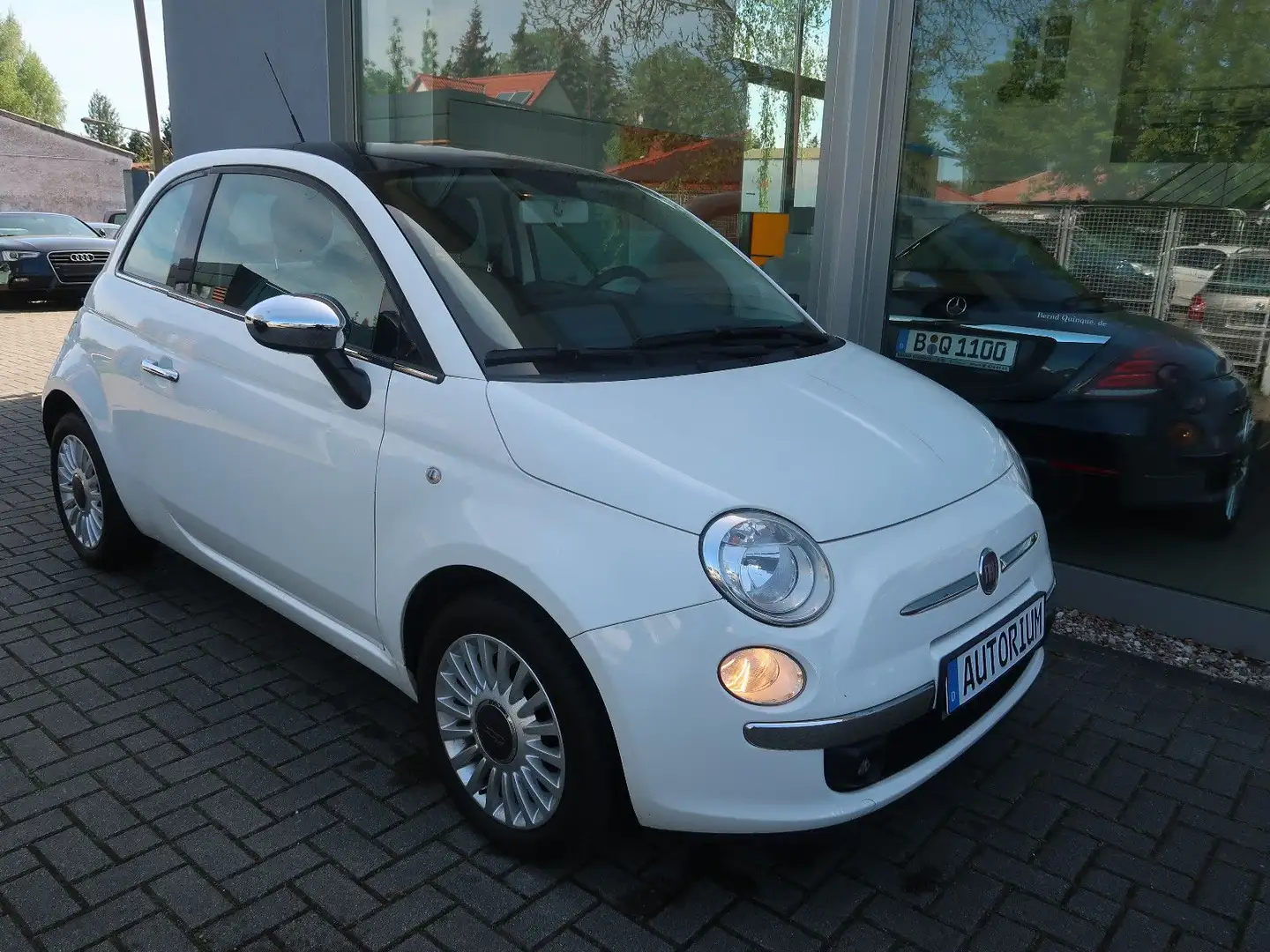Fiat 500 Weiß - 2
