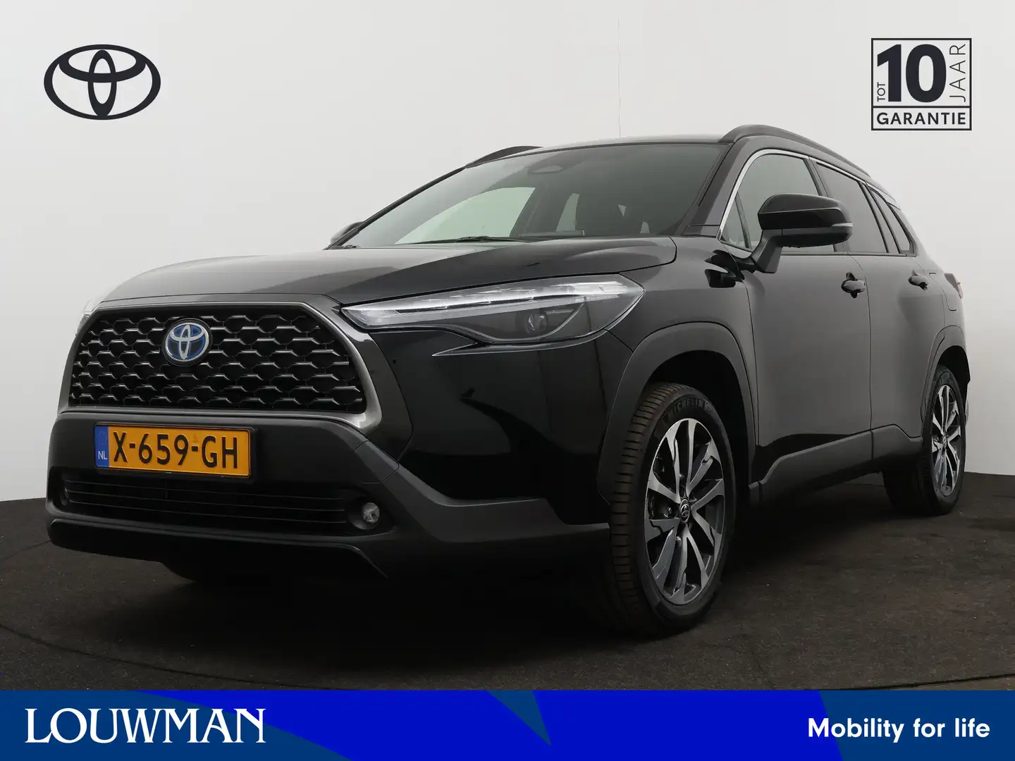 Toyota Corolla Cross Hybrid 200 Dynamic | 1e Eigenaar | Nederlandse Aut Zwart - 1