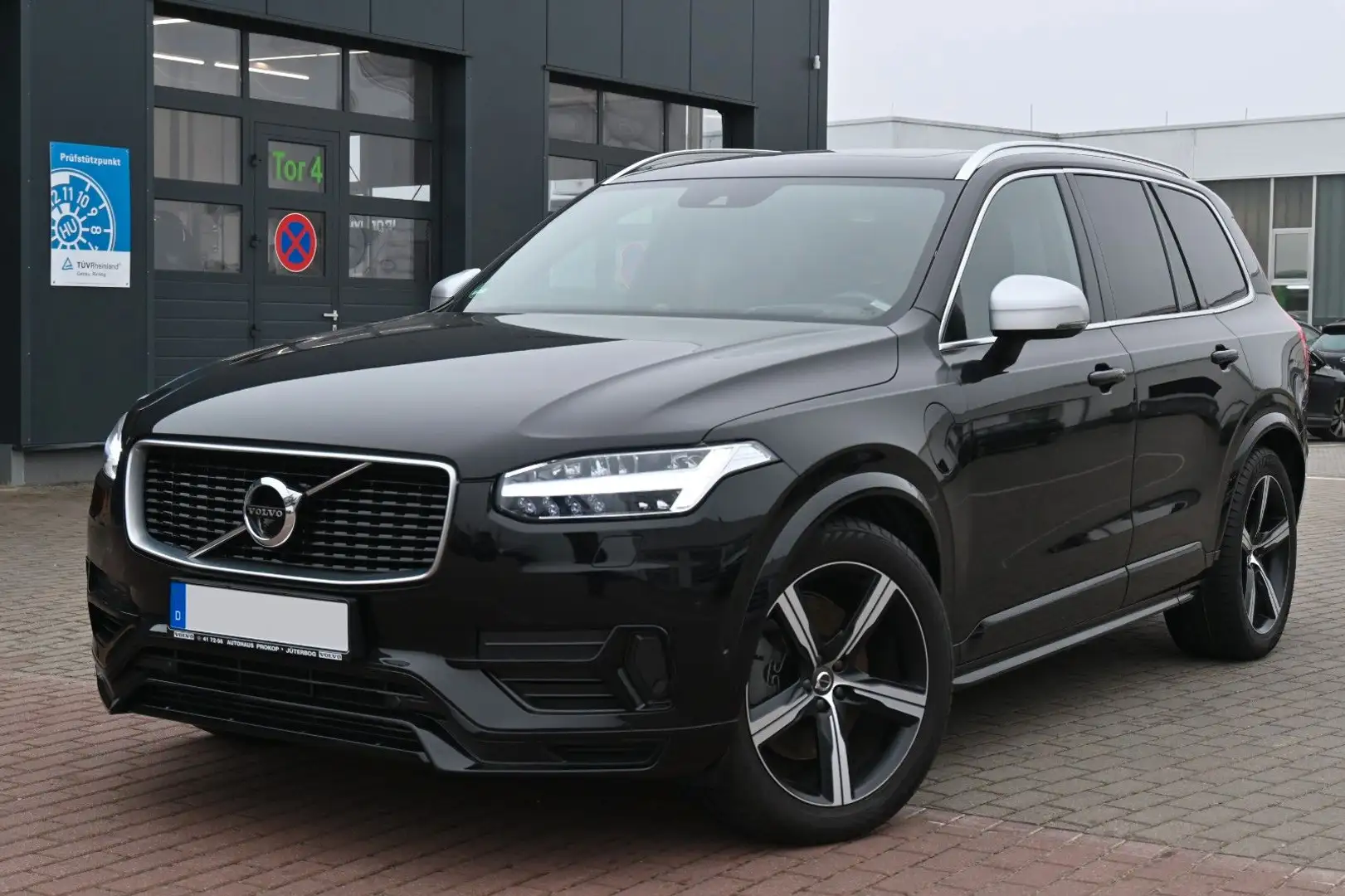 Volvo XC90 T8 R Design*LED*LUFT*360°ACC*STHZ*HuD*7Si* Schwarz - 1
