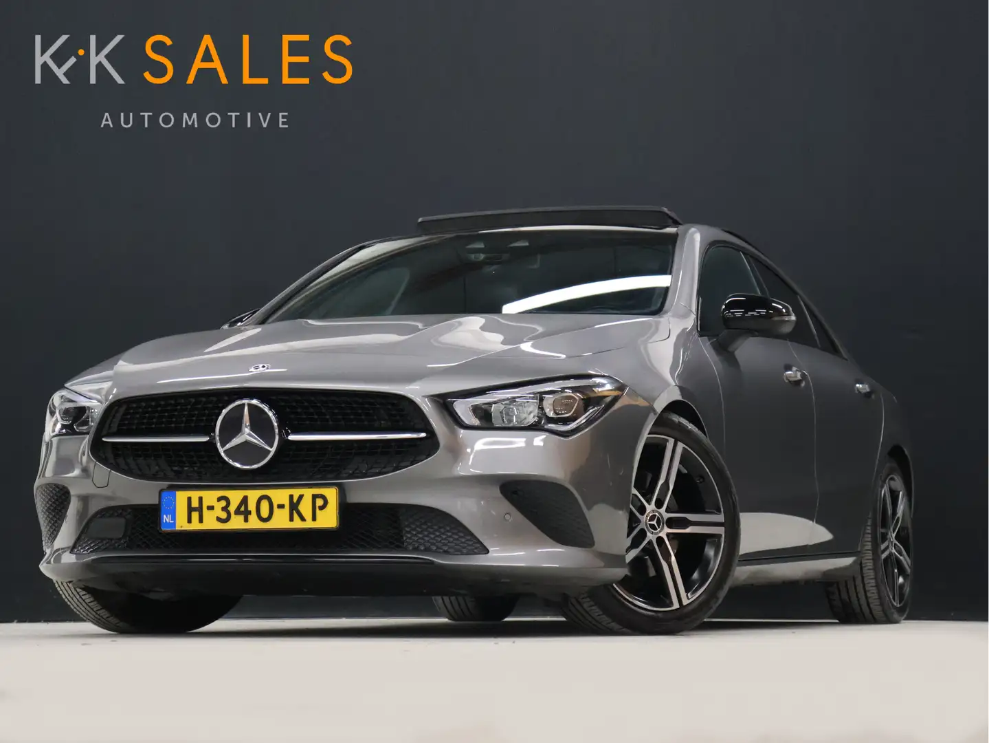 Mercedes-Benz CLA 200 Business Solution Progressive [SCHUIFKANTELDAK, CA Gris - 1