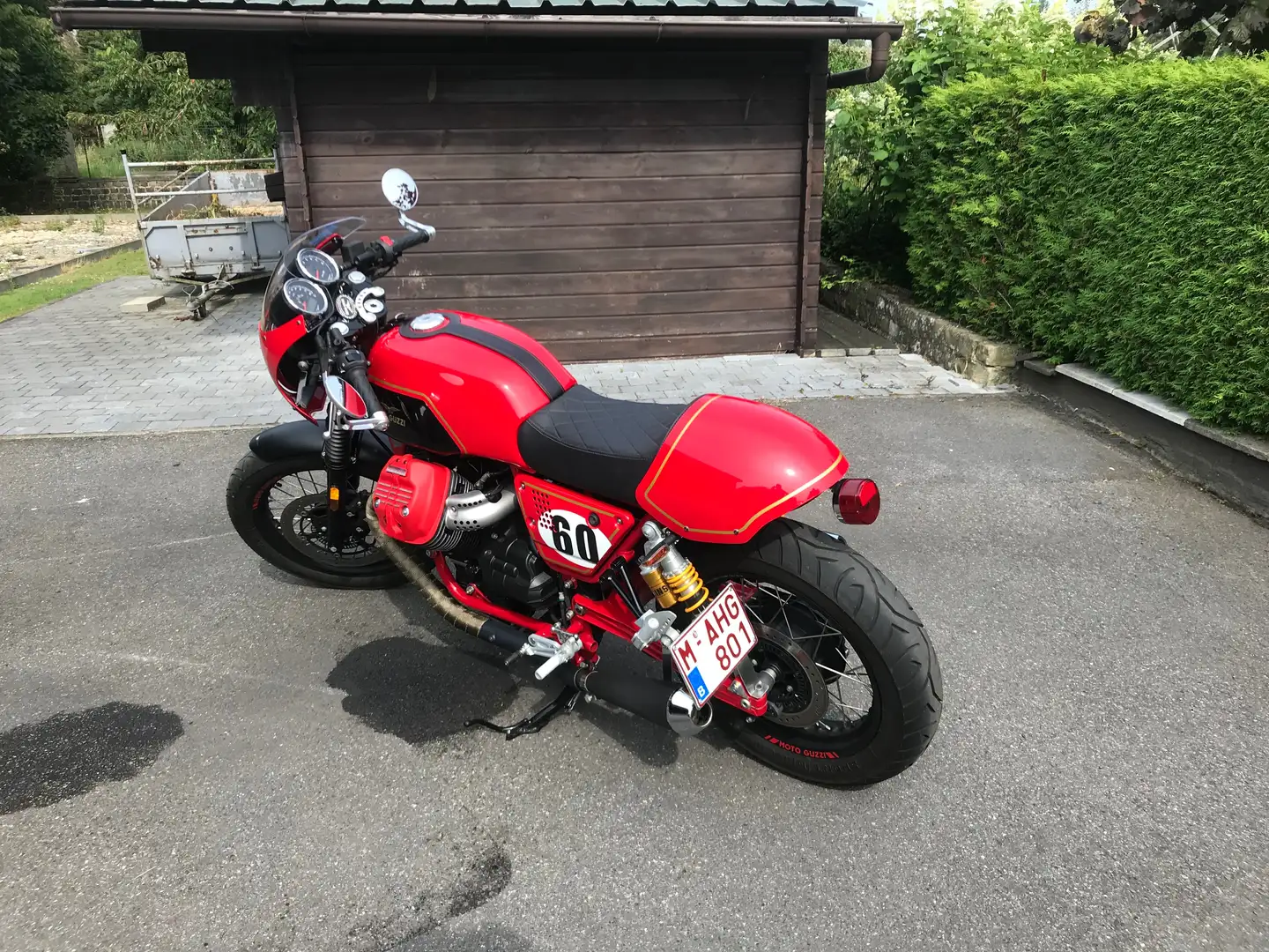 Moto Guzzi V 7 V7 racer Красный - 1