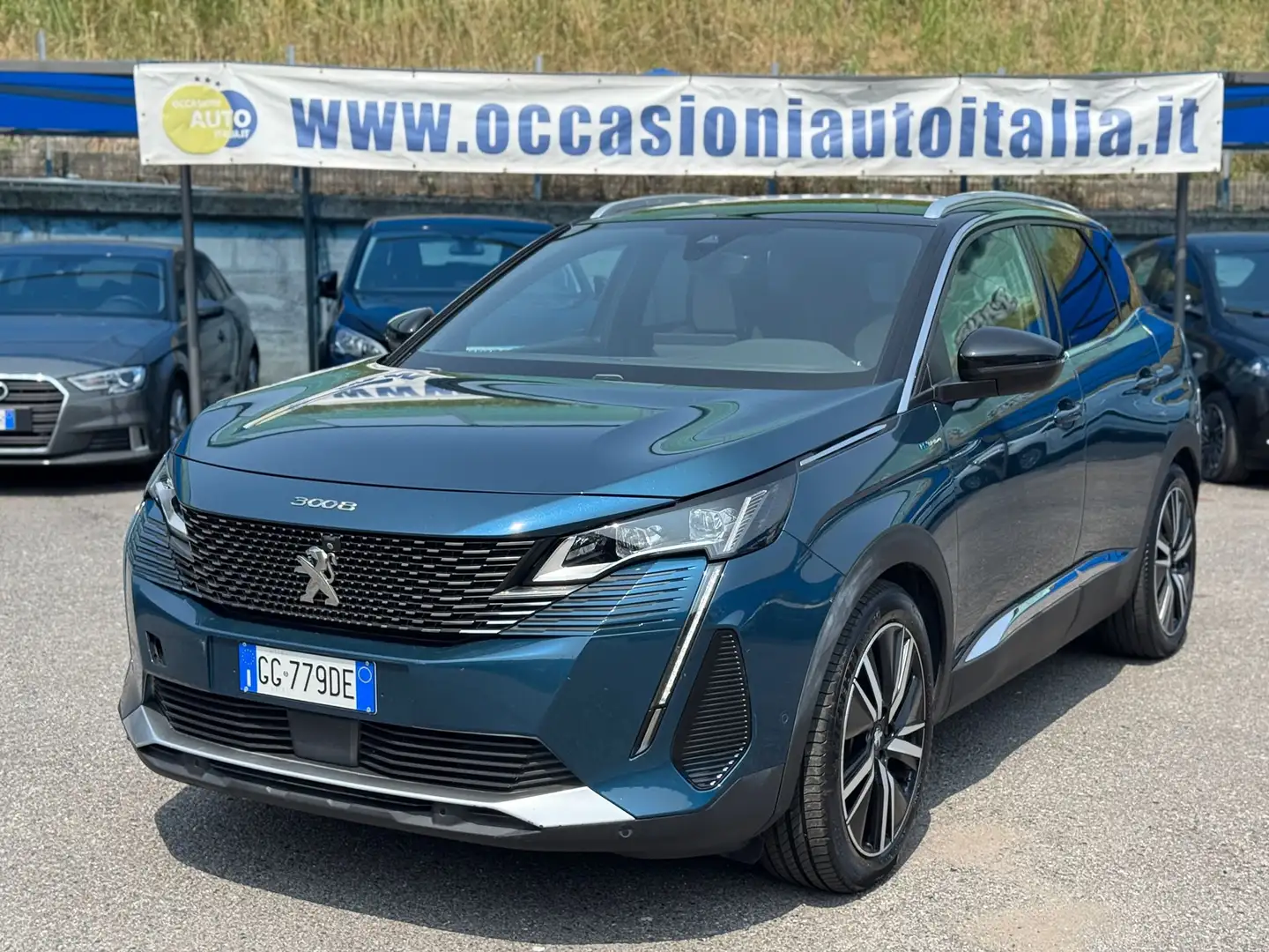 Peugeot 3008 1.6 hybrid4 phev GT 300cv e-eat8 Синій - 1