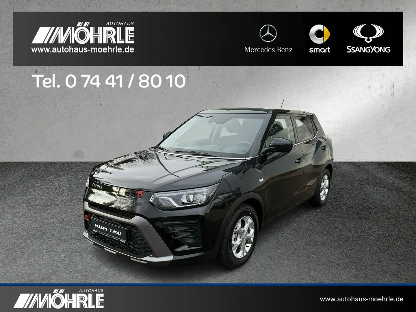 KGM Tivoli Tivoli 1.5 P Essential Kamera Navi Sitzheizung Schwarz - 2