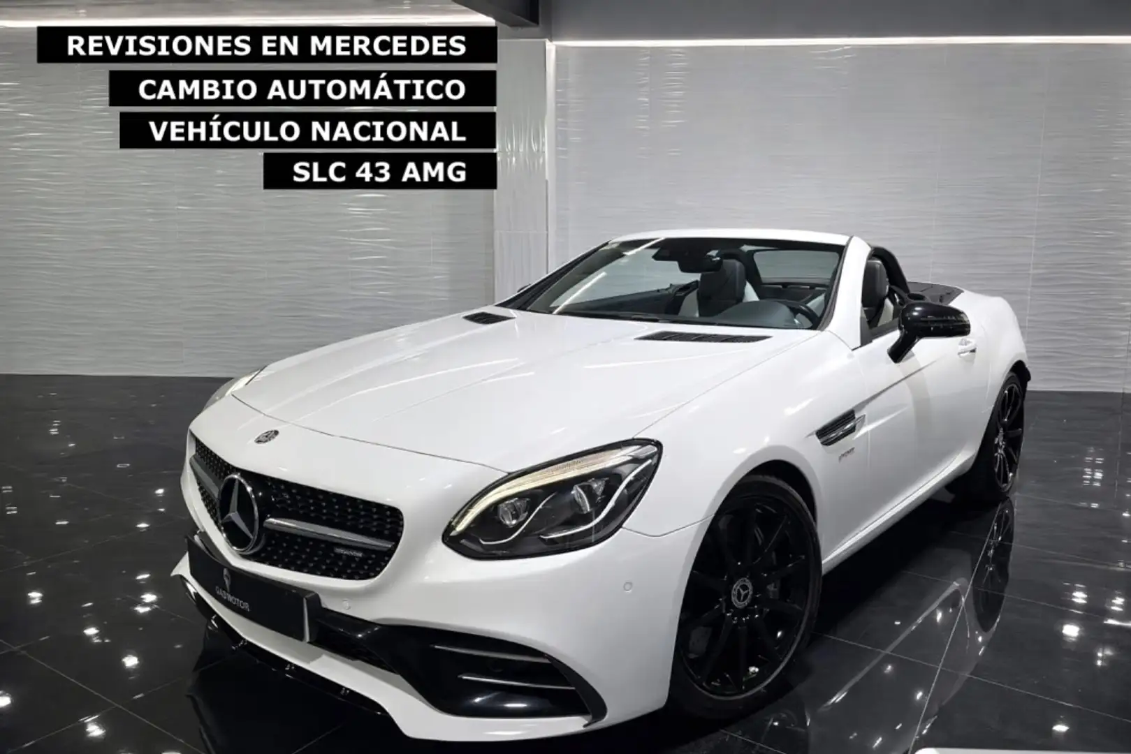 Mercedes-Benz SLC 200 43 AMG Aut. Blanco - 1