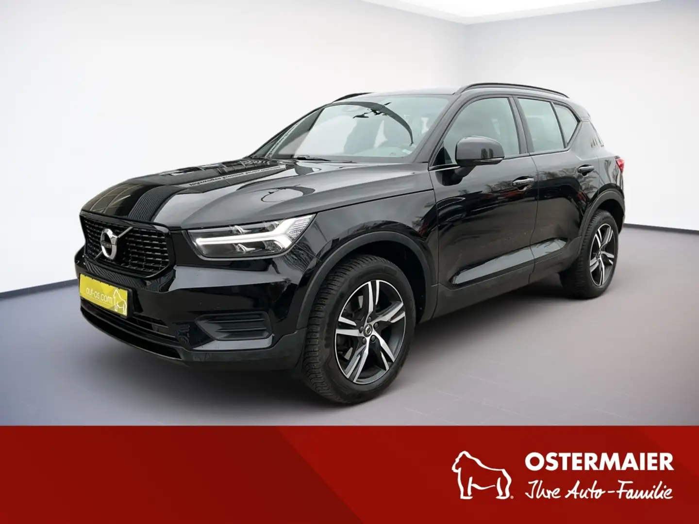 Volvo XC40 R-DESIGN D4 AWD 190PS AUTOMATIK AHK.KAMERA.NAVI.LE Schwarz - 1