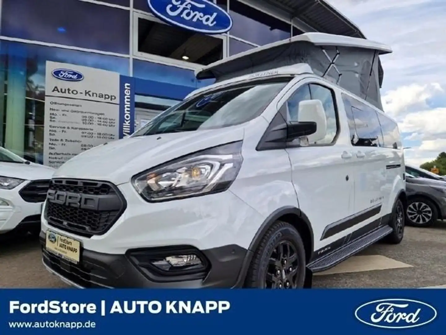 Ford Transit Custom Bürstner Copa Trail C530 StandHZG Blanc - 1
