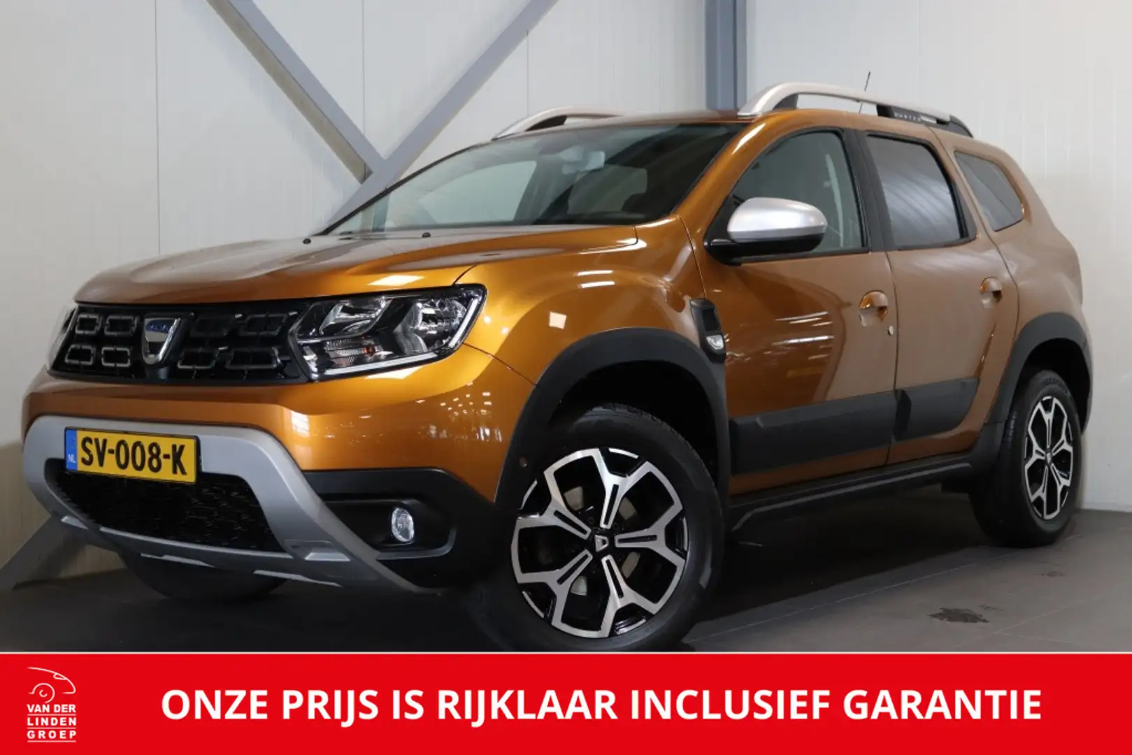 Dacia Duster 1.2 TCe Prestige |Trekhaak|Climate|Cruise Oranje - 1