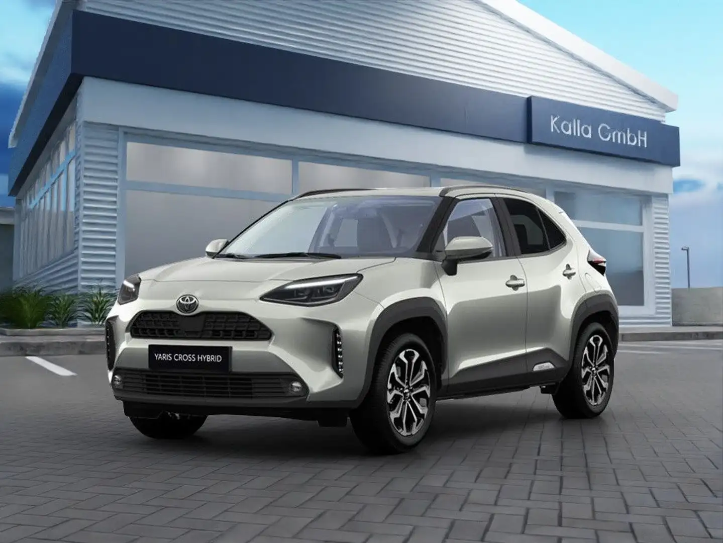 Toyota Yaris Cross 1.5 Hybrid Teamplayer *Navi, LED Argent - 1