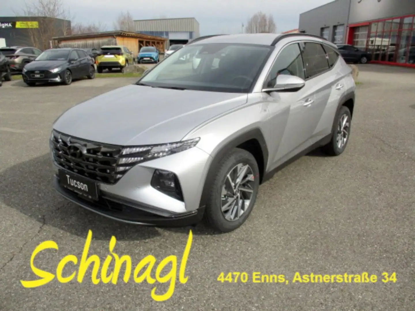 Hyundai TUCSON NX4 Trend Line 1,6 T-GDi 2WD 48V DCT - P2 Silber - 1