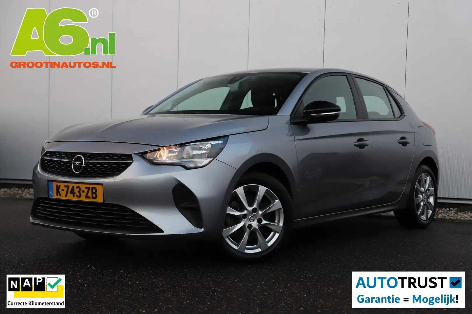 Opel Corsa 1.2 Edition 102PK Navigatie Achteruitrijcamera 16 Gris - 1