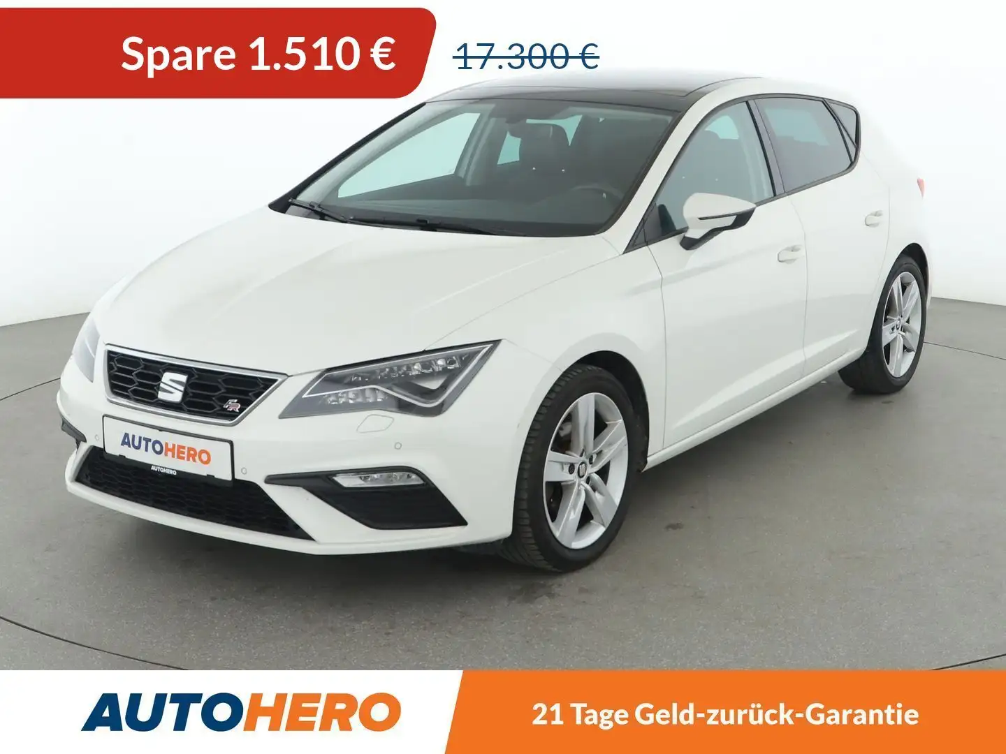 SEAT Leon 1.5 TSI ACT FR*NAVI*PANO*LED*PDC*SHZ*TEMPO*KLIMA* Fehér - 1