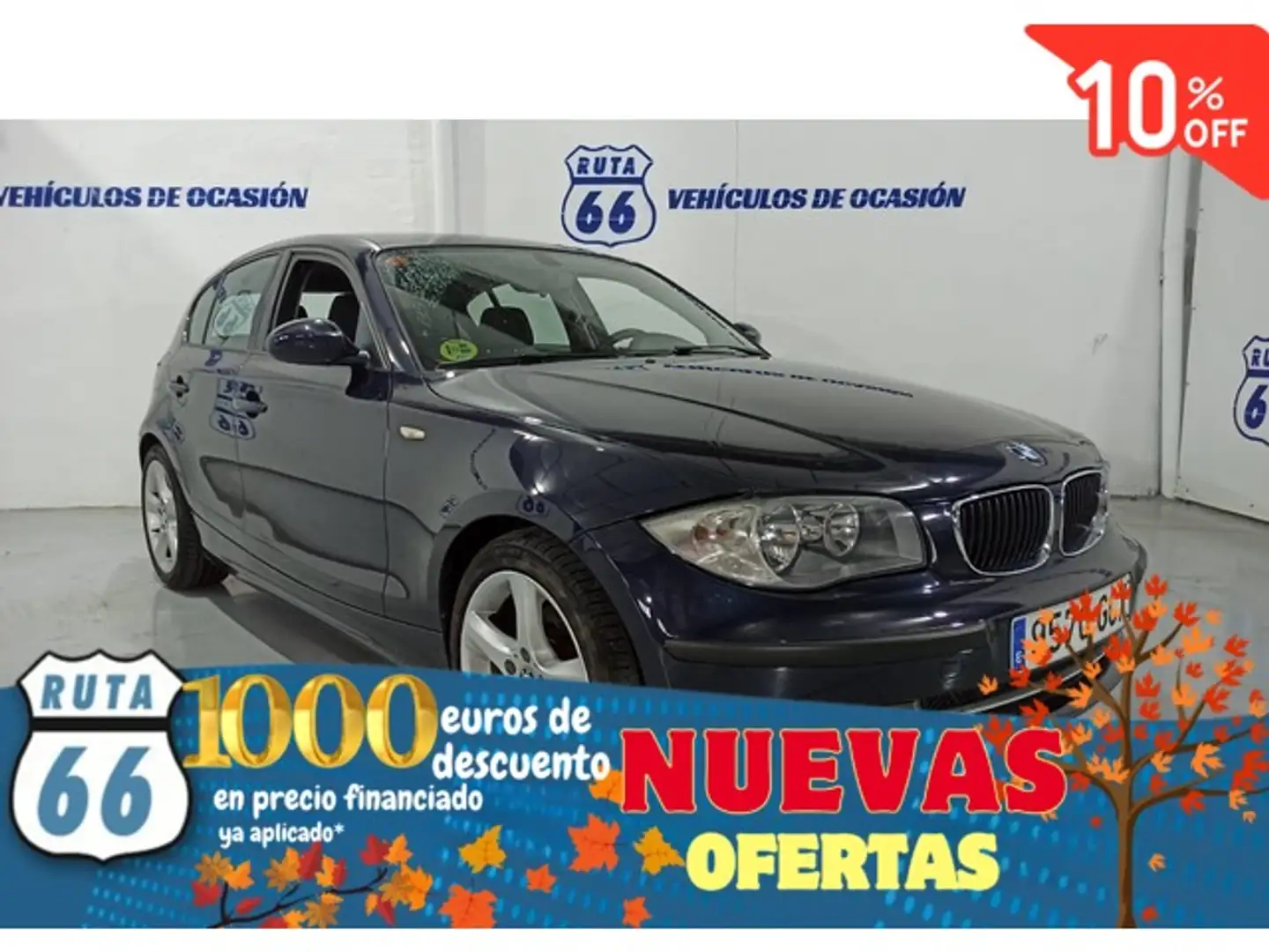 BMW 118 118d Azul - 1