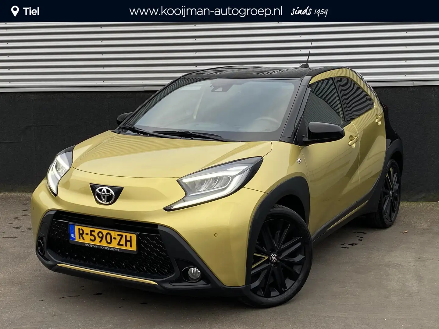Toyota Aygo X 1.0 VVT-i MT Premium NL-auto vol luxe, boekjes com Jaune - 1
