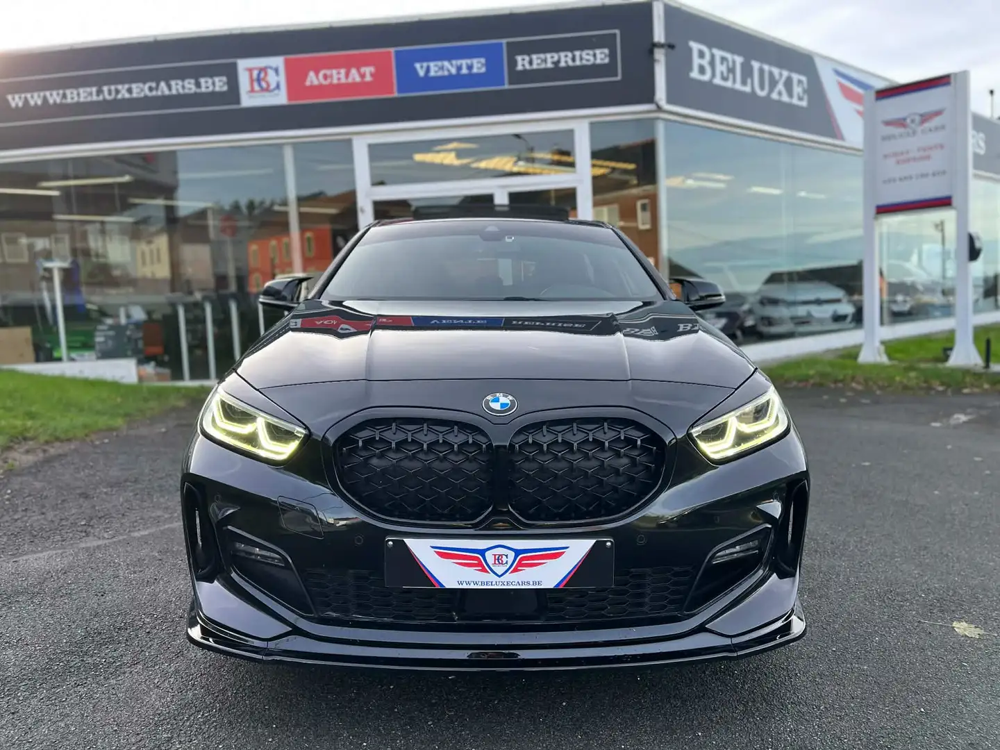 BMW 118 118iA PACK M *TOIT OUVRANT*CAMERA*ALCANTARA* Noir - 2