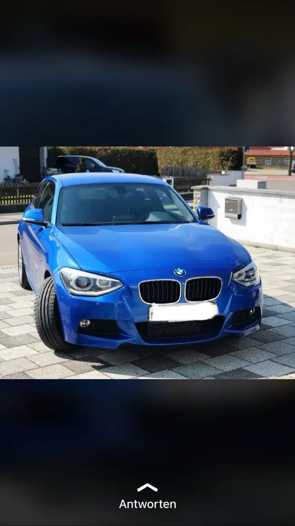 BMW 116 116i M-Paket Blau - 2